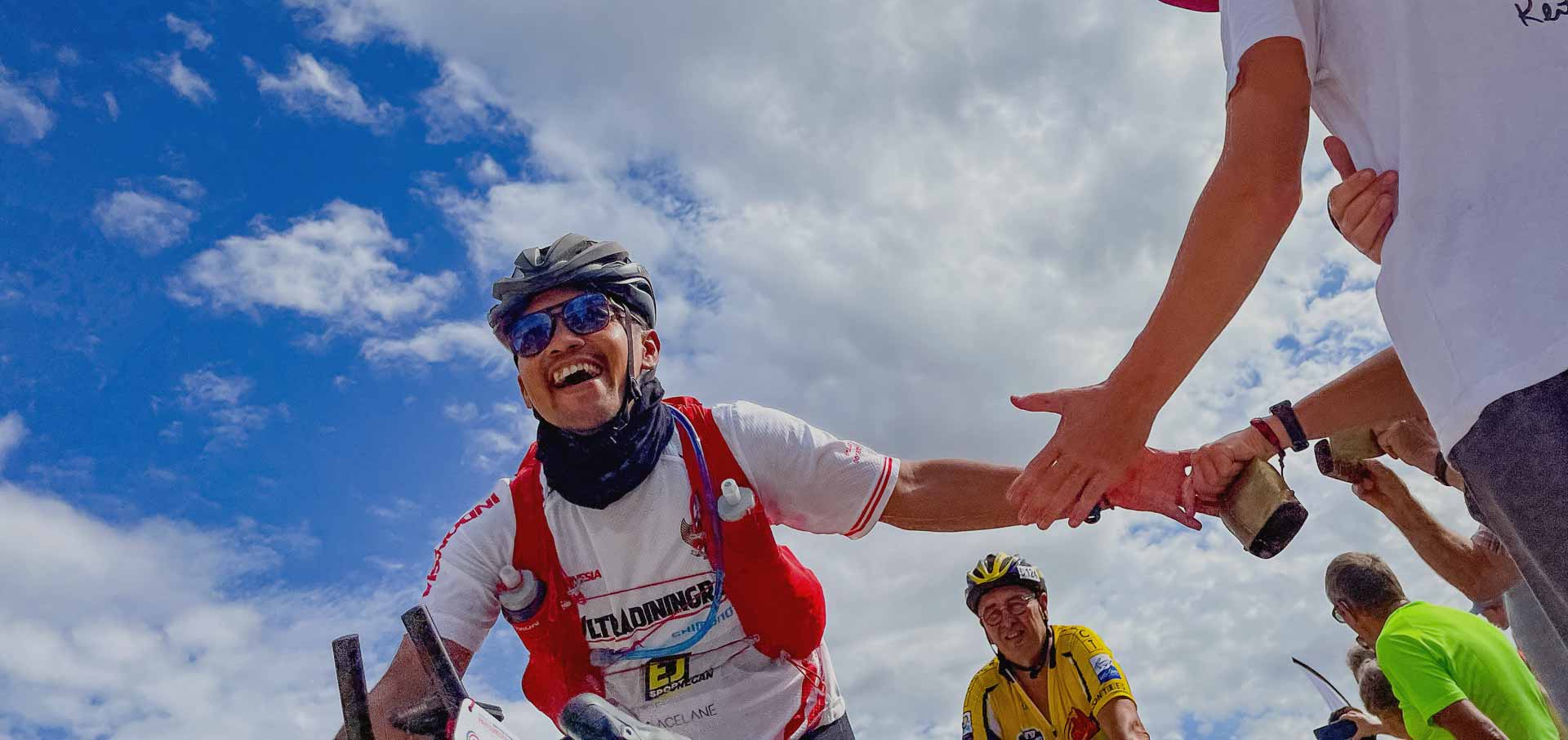 photo départ du PBP 2023